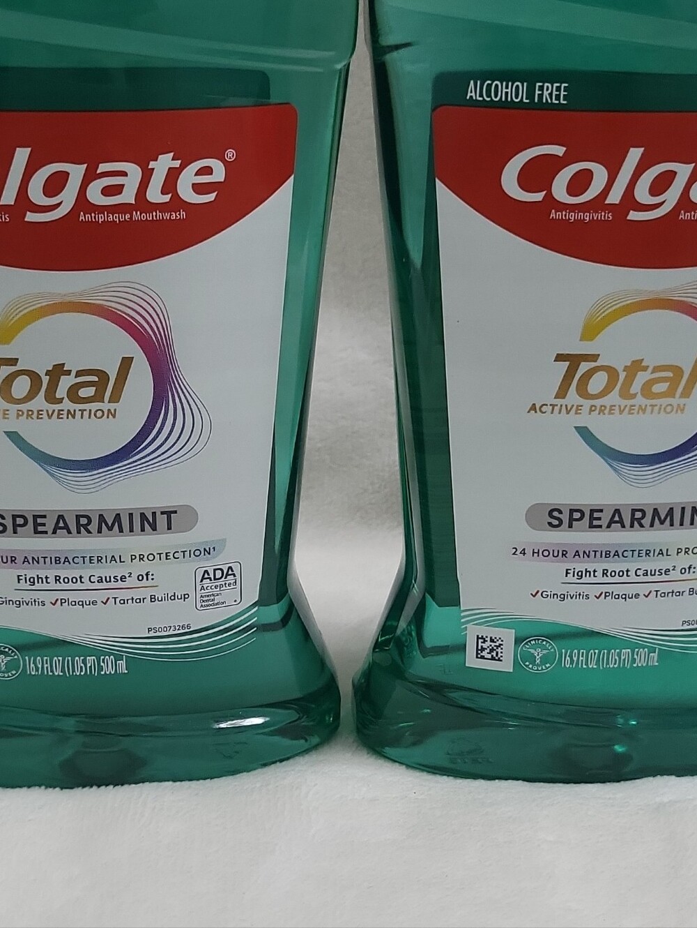 Colgate Total Spearmint Mouthwash - Green 2 Pk - Picture 2 of 12